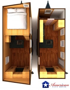 Phoenix Interior American Tiny House Overview