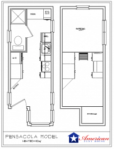 Pensacola - American Tiny House Floor Plan