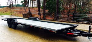 American Tiny House - Trailer Full Side View