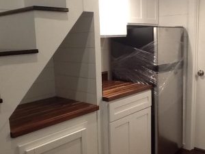 American Tiny House San Francisco K Cabinets 2nd Pic and Fridge
